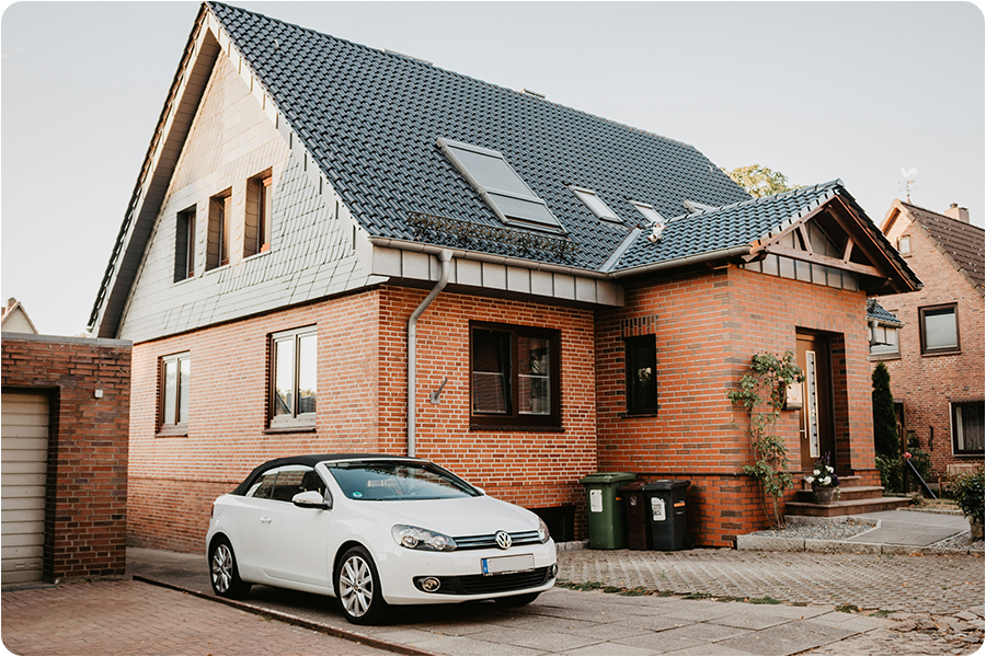 Wohnhaus als Beispiel für ein Finanzierungsprojekt
